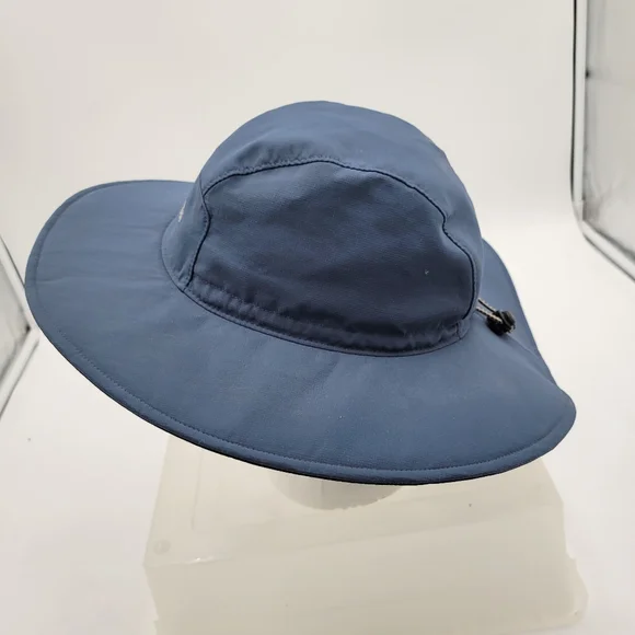 Youth Columbia Titanium Omi-Shade Bucket Hat Navy One Size Unisex - Picture 6 of 10